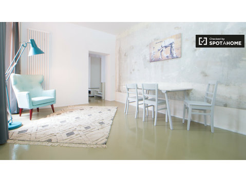 Jasny apartament typu studio do wynajęcia w Friedrichshain,… - Mieszkanie