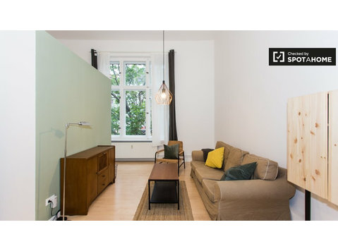 Mitte, Berlin'de kiralık konforlu stüdyo daire - Apartman Daireleri