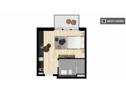 Studio in affitto a Berlino - Appartamenti