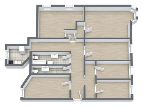 Zimmer in der Schönhauser Allee - Апартаменти
