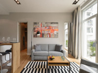 793 | Luxury One Bedroom Apartment With Terrace On Gartenst. - เช่าเพื่อพักในวันหยุดพักผ่อน