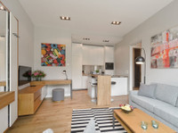 793 | Luxury One Bedroom Apartment With Terrace On Gartenst. - Ferienwohnungen