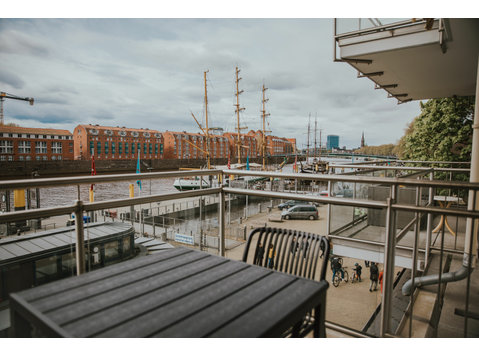 Modern apartment* Weser view *Waterfront promenade - For Rent