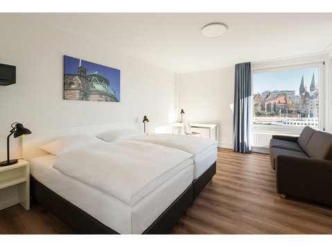 Modern studio for up to 2 persons on the banks of the Weser… - For Rent