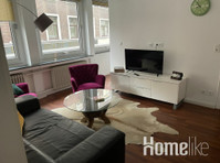 Beautiful one bedroom apartment with living room and wifi - Leiligheter