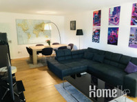 Modern apartment on the beautiful Osterdeich with Weser… - 아파트