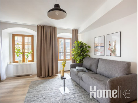 Zwickau Hauptmarkt - Suite XL with sofa bed & separate… - อพาร์ตเม้นท์