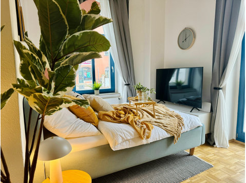 Cozy Apartment direct in the City - huge balcony - Til leje