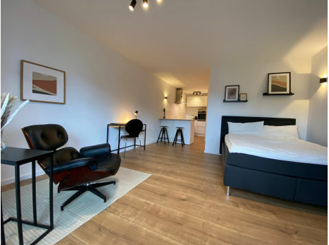 Studio Apartment, modern, high-quality, with balcony in the… - For Rent