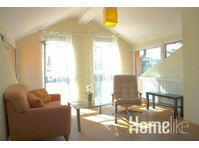Beautiful and bright 2-room apartment in the attic - Leiligheter