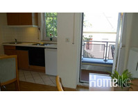Bright 1.5 room apartment with balcony in an upscale… - Lejligheder