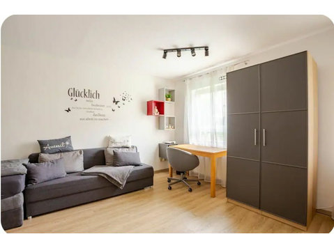 Beautiful 1-room apartment in Leipzig with Netflix - For Rent