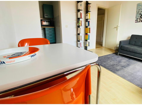 Bright top floor flat in the trendy district Süd-Vorstadt - For Rent