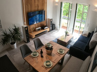 Exclusive apartment in Waldstraßenviertel, RB Stadium &… - Aluguel