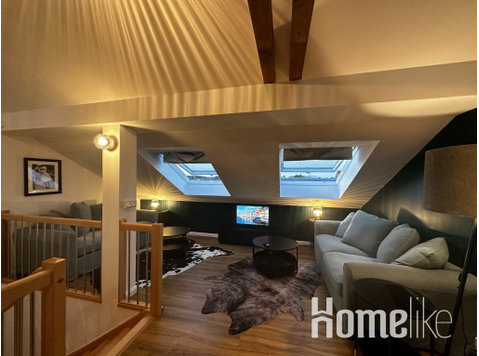 High-quality 3-bedroom duplex apartment with a balcony - Korterid