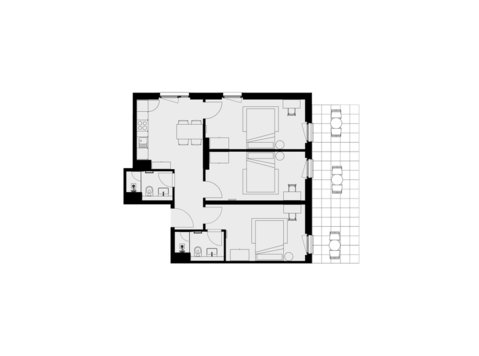 Zimmer in der Berliner Straße - דירות