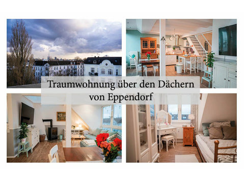 Wunderschöne 3-Zimmer Maisonette Wohnung mitten in Hamburg - Zu Vermieten