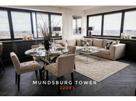 Luxuriously furnished flat with a view over Hamburg - Aluguel