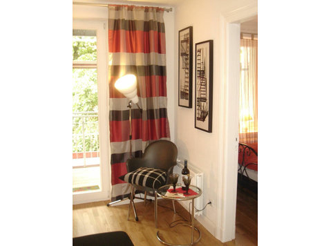 Modern, calm apartment with balcony located in the inner… - Annan üürile