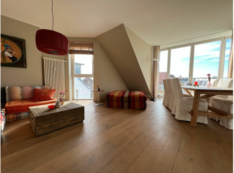 Penthouse with Rooftop Terrace in Eppendorf - For Rent