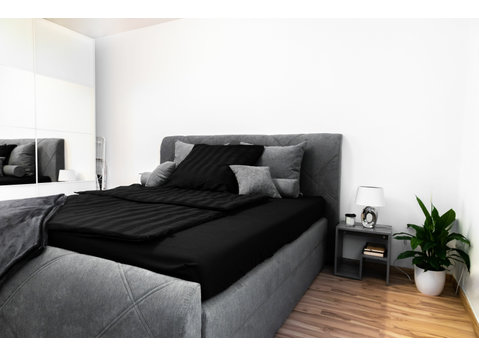 modernised 2 room flat with balcony - For Rent
