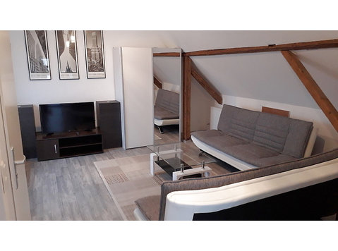 1 ROOM ATTIC APARTMENT IN DIETZENBACH, FURNISHED - Kalustetut asunnot