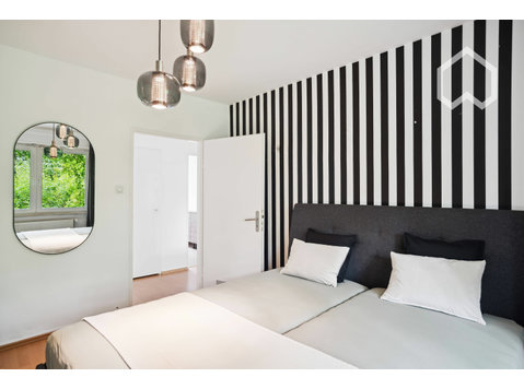 Beautiful 3-room apartment in Frankfurt - temporary living! - For Rent