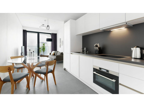 Brand New 2021 high rise apartment in Grand Tower Frankfurt - Do wynajęcia