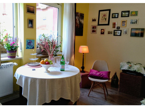 Helles, liebevoll eingerichtetes Apartment in Frankfurt am… - Zu Vermieten