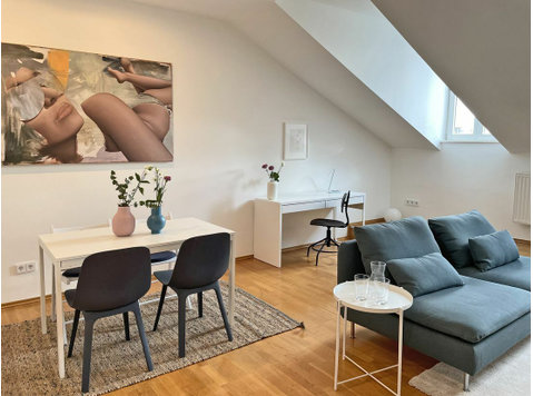 Modern & neu möbliertes Apartment in der Frankfurter… - Zu Vermieten