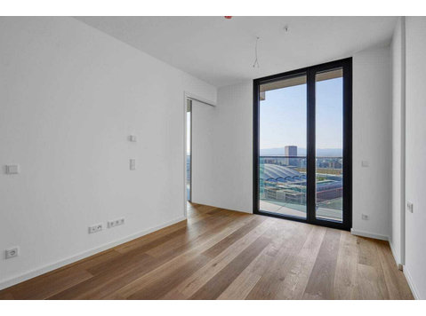 Luxus 2-Zimmer mit Skyline blick über Frankfurt. - Wohnungen