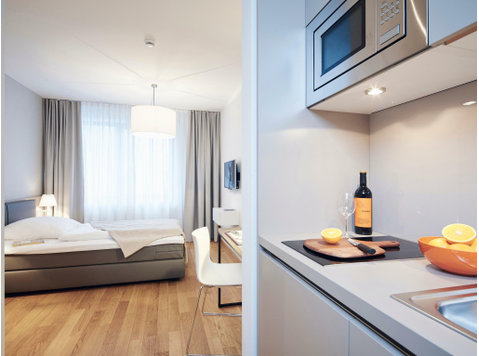Serviced Apartment in Frankfurt Europaviertel - XS - Wohnungen