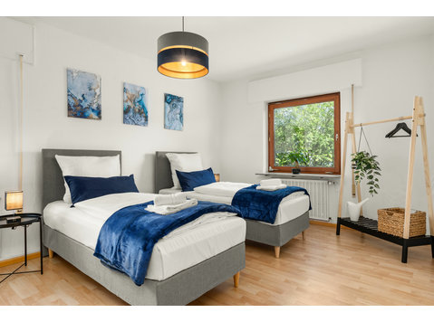 Stilvolles Apartment - Boxspringbetten - Netflix - Zu Vermieten