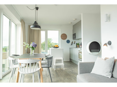 Scandinavian designer appartement with balcony directly at… - Te Huur