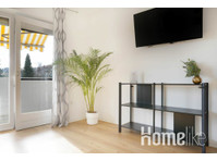 Lovely double studio with balcony - アパート