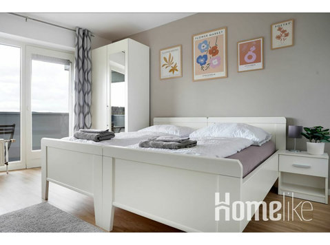 Modernos estudios con cama doble en Haus Deutsch Krone - Pisos