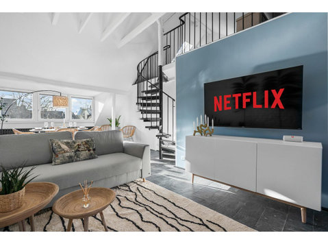 Large maisonette | Top floor | Netflix | WLAN | City and… - Kiadó