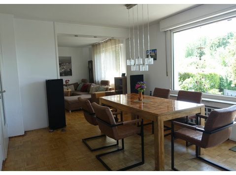 Quiet ground floor apartment with terrace and garden view - For Rent