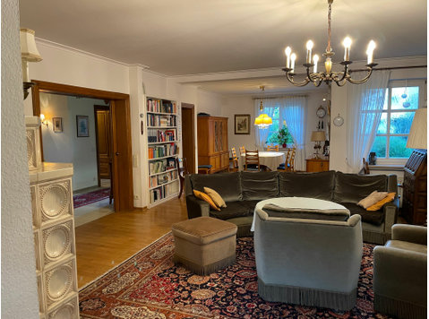 Large flat on the edge of the forest with large garden and… - For Rent