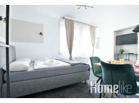 Acogedor estudio con cama doble en el centro de Bonn - Pisos