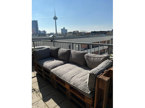 Sunny living on top of the roofs in Cologne Neuehrenfeld - Alquiler