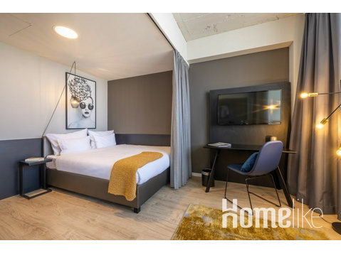 Studio Plus-Apartment mit Doppelbett in schöner Lage - Wohnungen