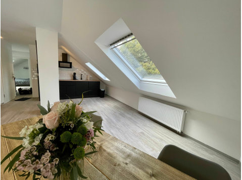 Pretty & neat loft, over the roofs of Dortmund - For Rent