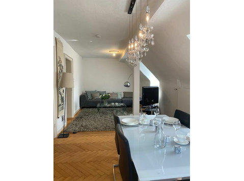 High-quality, bright and modernly furnished renovated 3,5… - For Rent