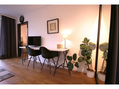 Modern apartment in the Düsseldorf harbor - Te Huur