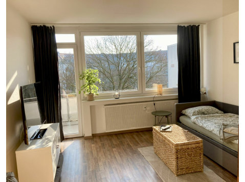 Quiet, central 1-room apartment with balcony and elevator - For Rent