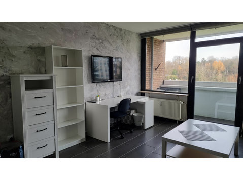 Stylish 1-room apartment with balcony - core renovated and… - For Rent