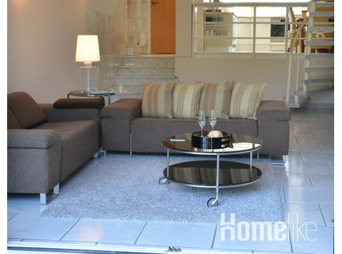 Spacious apartment over 2 levels with garden view - דירות