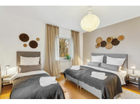 Large 4 room apartment Andernach,panoramic terrace,SmartTV - Kiralık