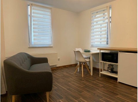 Modern & fully furnished studio apartment in direct Rhine… - Aluguel